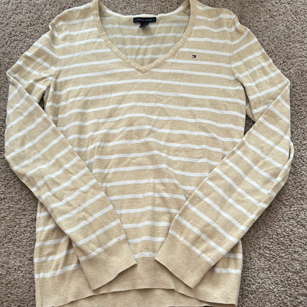 TOMMT HILFIGER Tan Sweater